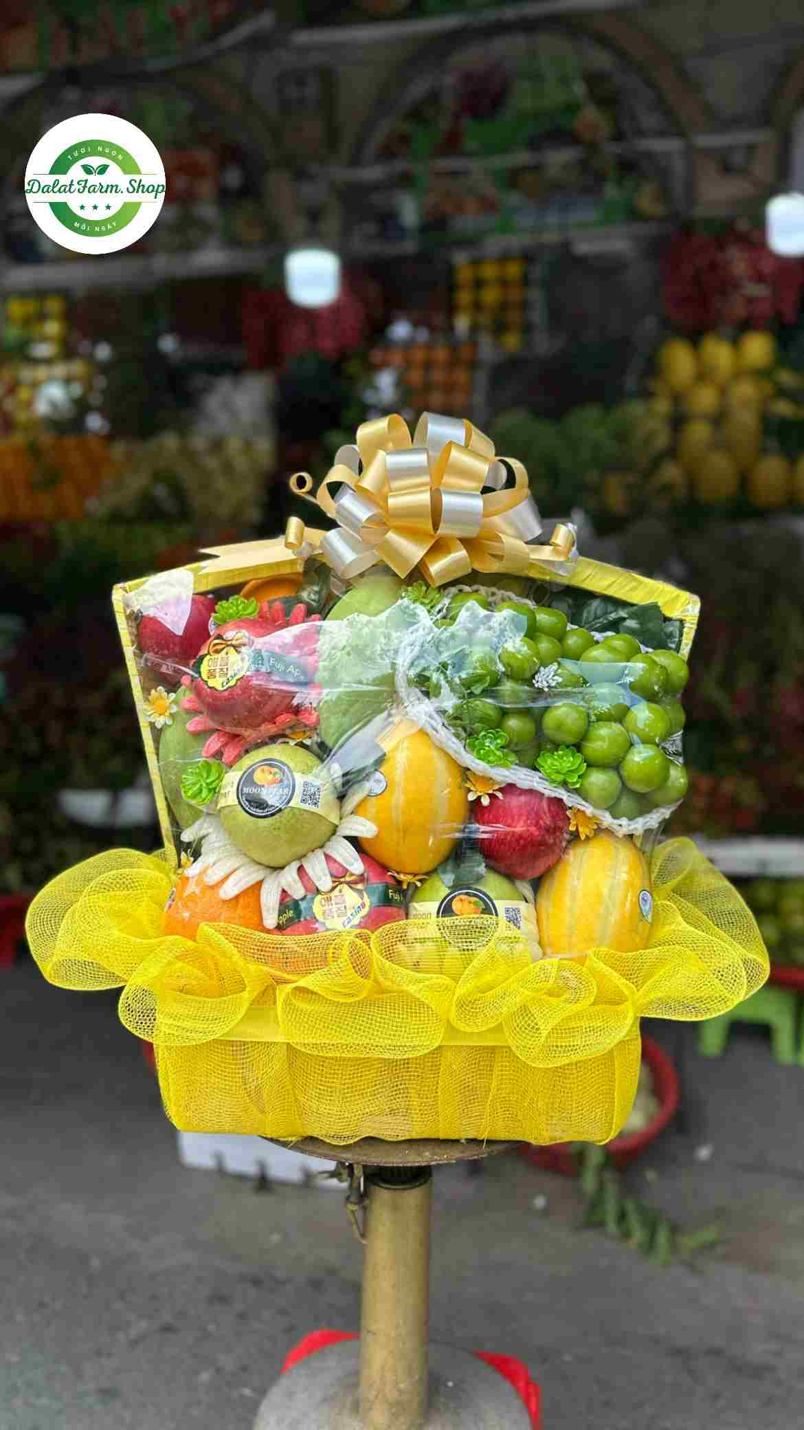 giỏ trái cây thăm bệnh