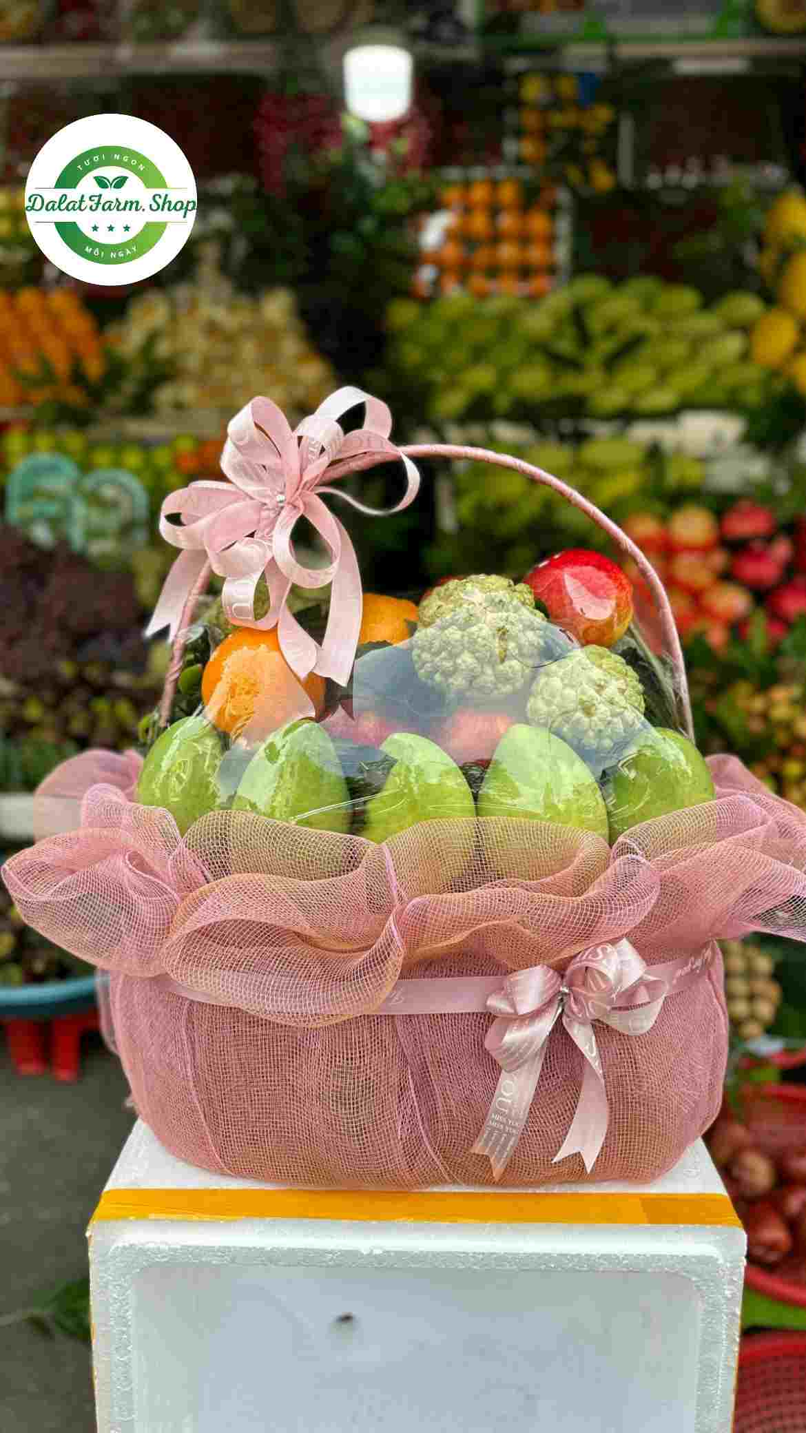 giỏ trái cây ngũ quả giỏ trái cây ngũ quả