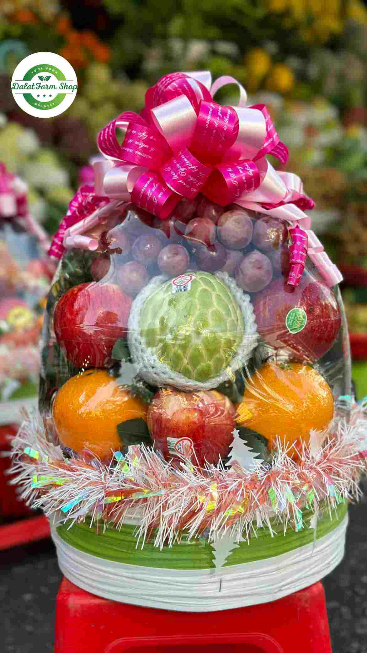 giỏ trái cây khai trương