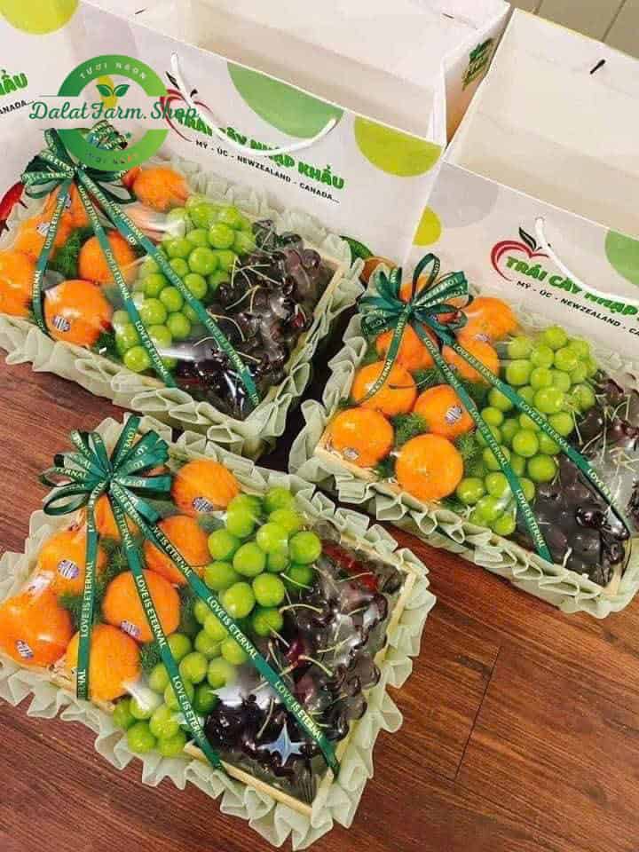 Hộp quà trái cây 4 loại 