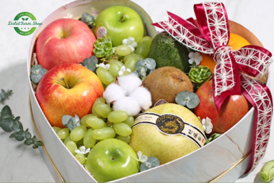 hộp quà trái cây sang trọng hộp quà trái cây sang trọng