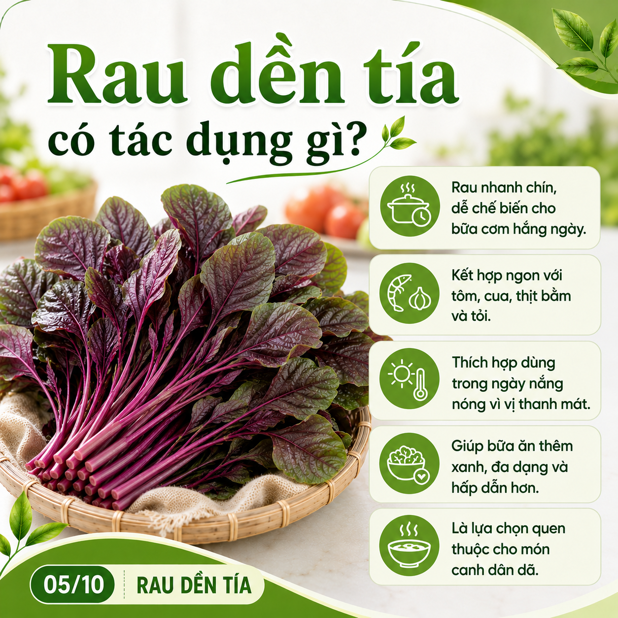 rau-den-tia-co-dac-diem-gi