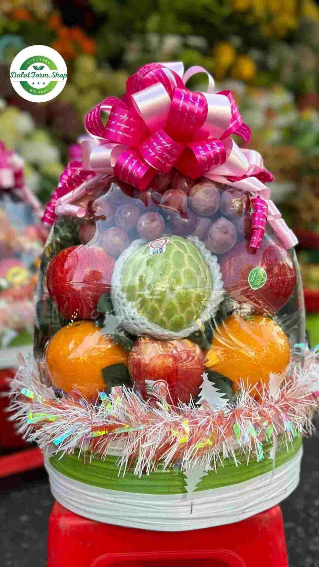 giỏ trái cây khai trương