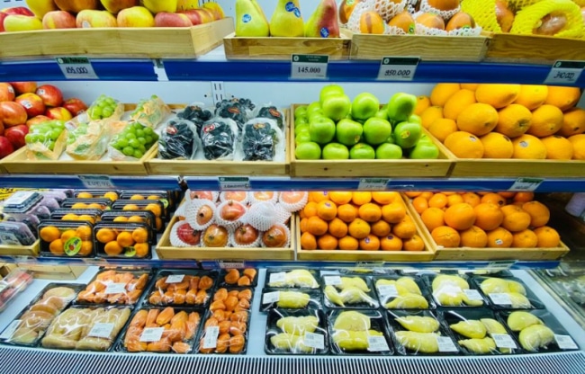kệ trái cây nhập khẩu